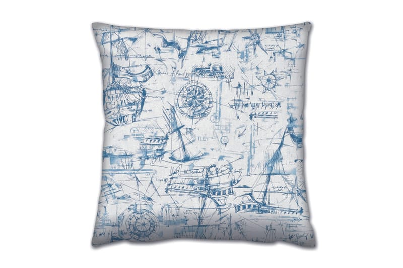 Gravel Kudde 43x43 cm, Multi