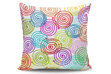 Kissy Kudde 45x45 cm - Flerfärgad - Textil & mattor - Kudde & kuddfodral - Prydnadskudde & soffkudde