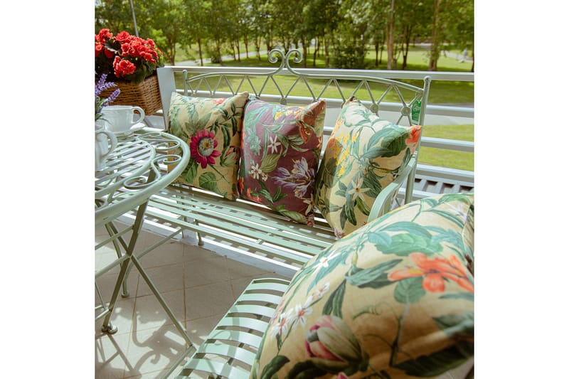 Kudde Amazonia - Brun/Blå/Flerfärgad - Textil & mattor - Kudde & kuddfodral - Prydnadskudde & soffkudde