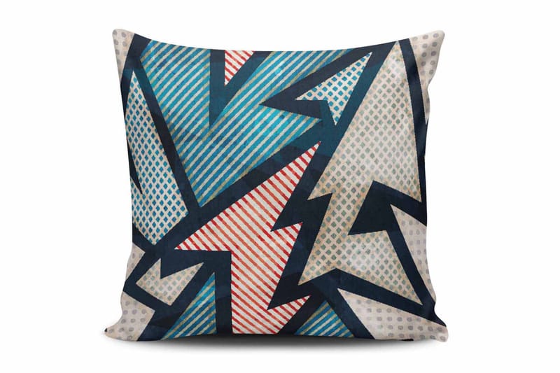 Kudde Cushion Love 45x45 cm - Flerfärgad - Textil & mattor - Kudde & kuddfodral - Prydnadskudde & soffkudde