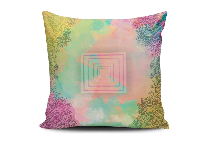 Kudde Cushion Love 45x45 cm - Flerfärgad - Textil & mattor - Kudde & kuddfodral - Prydnadskudde & soffkudde