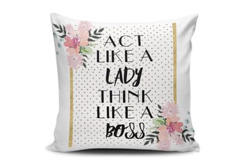 Kudde Cushion Love 45x45 cm - Flerfärgad - Textil & mattor - Kudde & kuddfodral - Prydnadskudde & soffkudde