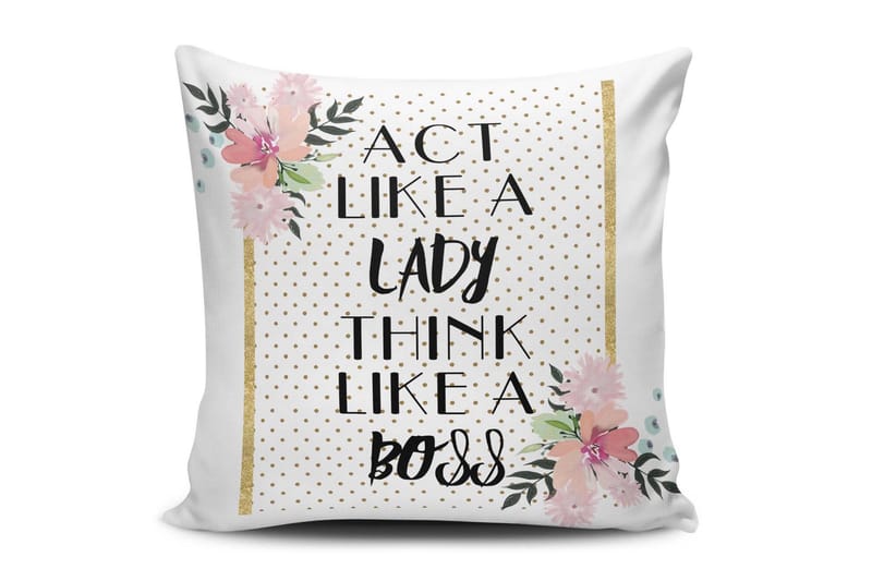 Kudde Cushion Love 45x45 cm - Flerfärgad - Textil & mattor - Kudde & kuddfodral - Prydnadskudde & soffkudde