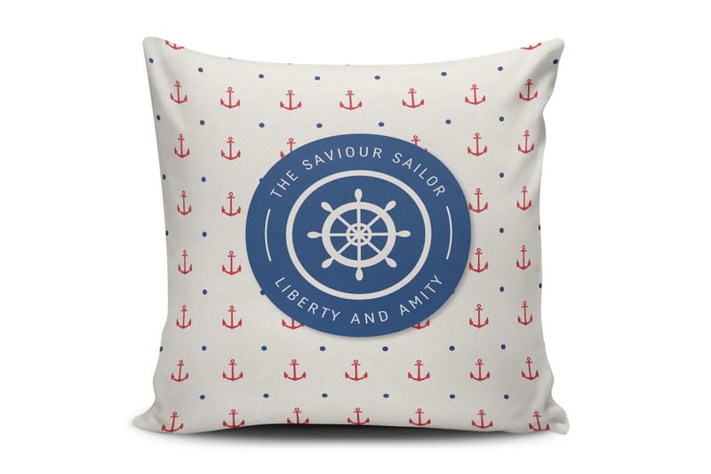 Kudde Cushion Love 45x45 cm - Flerfärgad - Textil & mattor - Kudde & kuddfodral - Prydnadskudde & soffkudde