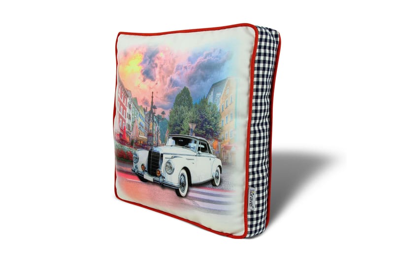 Kudde Gravel 42x42 cm, Multi