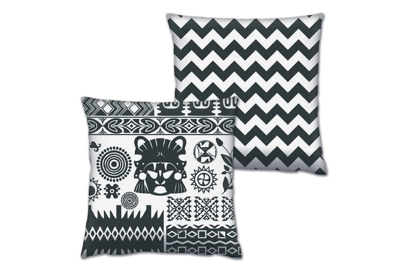 Kudde Gravel 43x43 cm 2-pack - Flerfärgad - Textil & mattor - Kudde & kuddfodral - Prydnadskudde & soffkudde