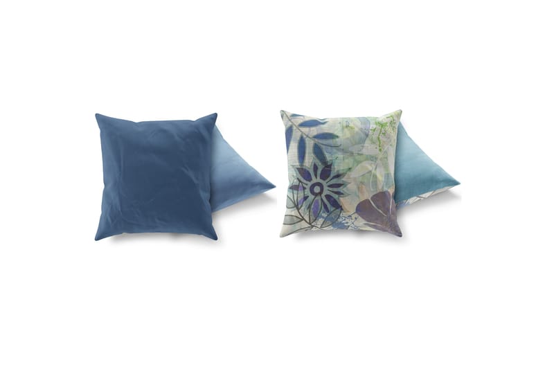 Kudde Gravel 43x43 cm 2-pack - Flerfärgad - Textil & mattor - Kudde & kuddfodral - Prydnadskudde & soffkudde