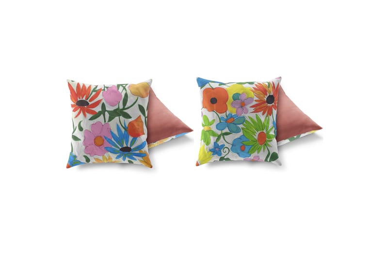 Kudde Gravel 43x43 cm 2-pack - Flerfärgad - Textil & mattor - Kudde & kuddfodral - Prydnadskudde & soffkudde