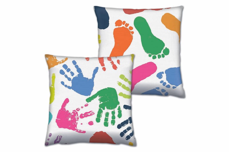 Kudde Gravel 43x43 cm 2-pack - Flerfärgad - Textil & mattor - Kudde & kuddfodral - Prydnadskudde & soffkudde