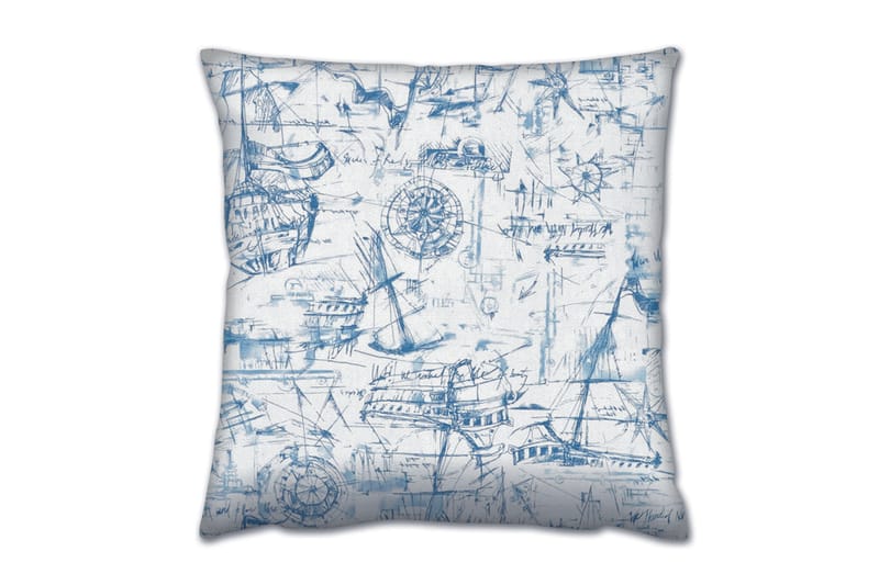Kudde Gravel 43x43 cm - Flerfärgad - Textil & mattor - Kudde & kuddfodral - Prydnadskudde & soffkudde