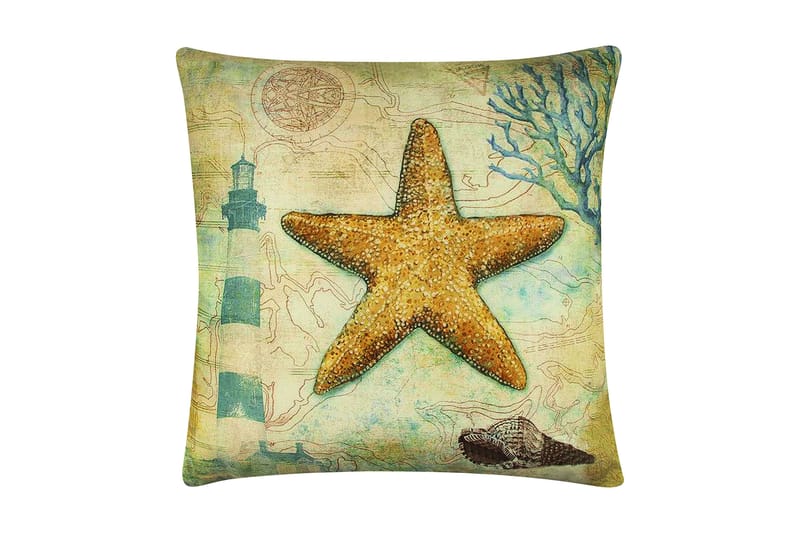 Kudde Gravel 43x43 cm - Flerfärgad - Textil & mattor - Kudde & kuddfodral - Prydnadskudde & soffkudde