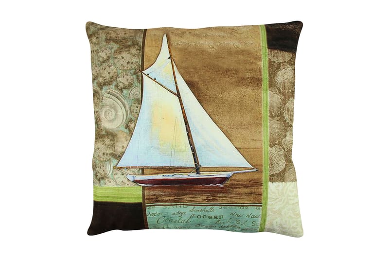Kudde Gravel 43x43 cm - Flerfärgad - Textil & mattor - Kudde & kuddfodral - Prydnadskudde & soffkudde