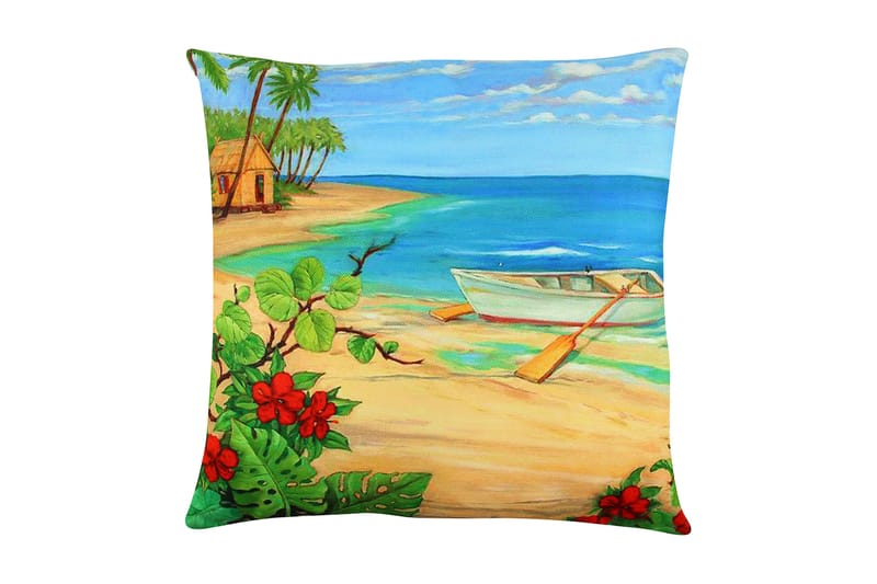 Kudde Gravel 43x43 cm - Flerfärgad - Textil & mattor - Kudde & kuddfodral - Prydnadskudde & soffkudde