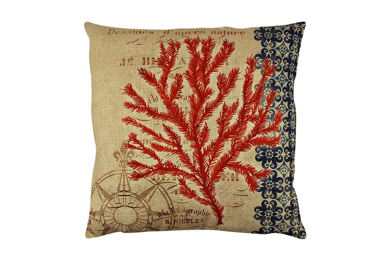Kudde Gravel 43x43 cm - Flerfärgad - Textil & mattor - Kudde & kuddfodral - Prydnadskudde & soffkudde