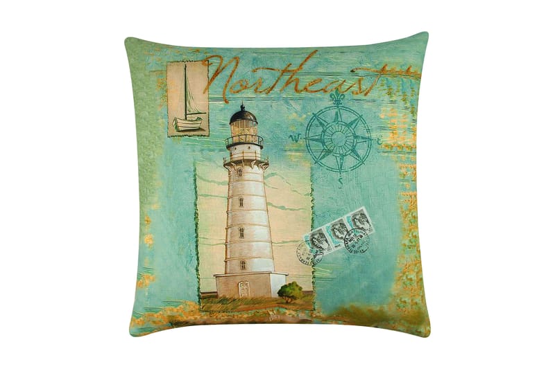 Kudde Gravel 43x43 cm - Flerfärgad - Textil & mattor - Kudde & kuddfodral - Prydnadskudde & soffkudde