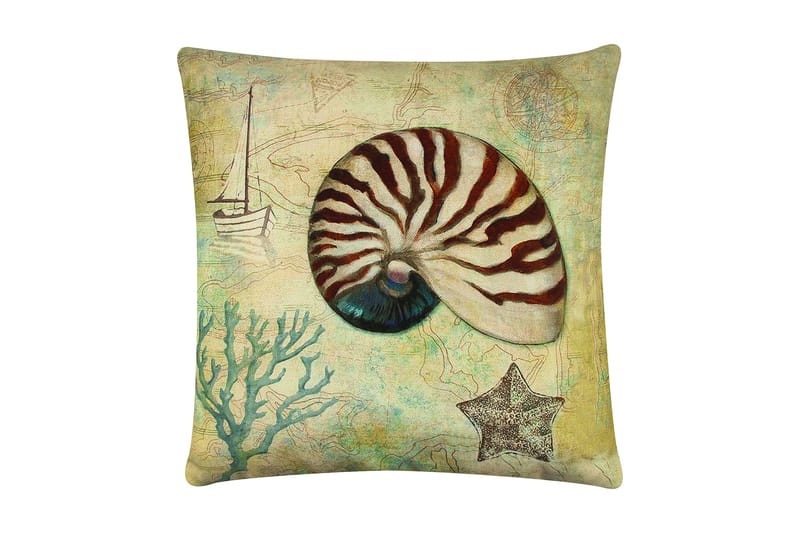 Kudde Gravel 43x43 cm - Flerfärgad - Textil & mattor - Kudde & kuddfodral - Prydnadskudde & soffkudde