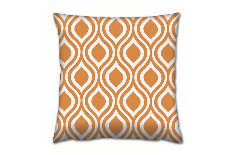 Kudde Gravel 43x43 cm - Gul/Vit - Textil & mattor - Kudde & kuddfodral - Prydnadskudde & soffkudde