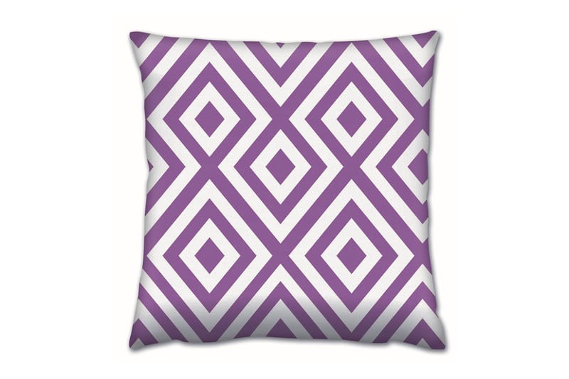 Kudde Gravel 43x43 cm - Lila - Textil & mattor - Kudde & kuddfodral - Prydnadskudde & soffkudde