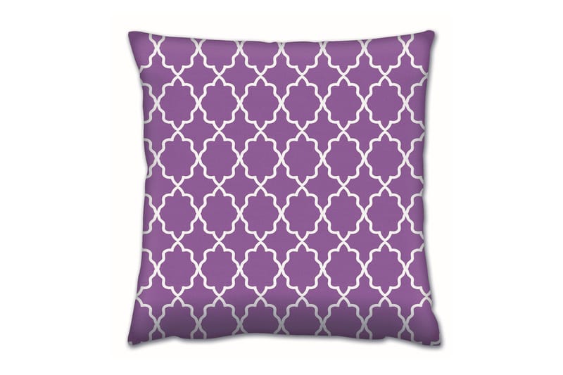Kudde Gravel 43x43 cm - Lila/Vit - Textil & mattor - Kudde & kuddfodral - Prydnadskudde & soffkudde