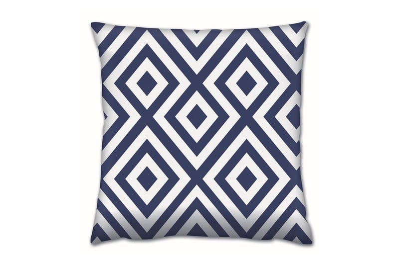 Kudde Gravel 43x43 cm - Mörkblå - Textil & mattor - Kudde & kuddfodral - Prydnadskudde & soffkudde