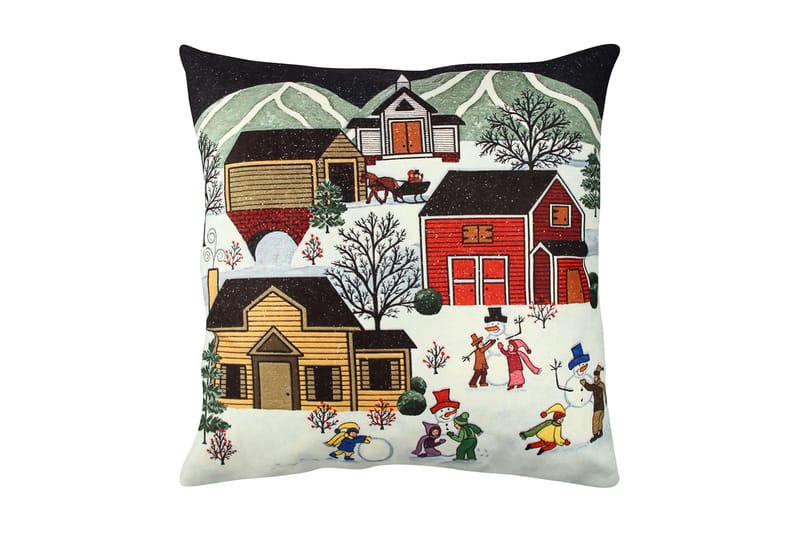 Kudde Gravel 43x43 cm - Multi - Textil & mattor - Kudde & kuddfodral - Prydnadskudde & soffkudde