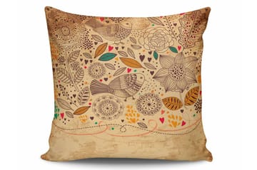 Kudde Kissy 45x45 cm - Flerfärgad - Textil & mattor - Kudde & kuddfodral - Prydnadskudde & soffkudde