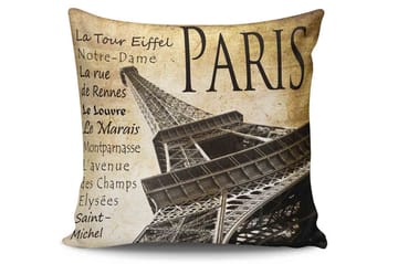 Kudde Kissy 45x45 cm - Flerfärgad - Textil & mattor - Kudde & kuddfodral - Prydnadskudde & soffkudde