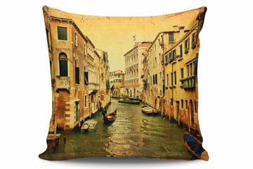 Kudde Kissy 45x45 cm - Flerfärgad - Textil & mattor - Kudde & kuddfodral - Prydnadskudde & soffkudde