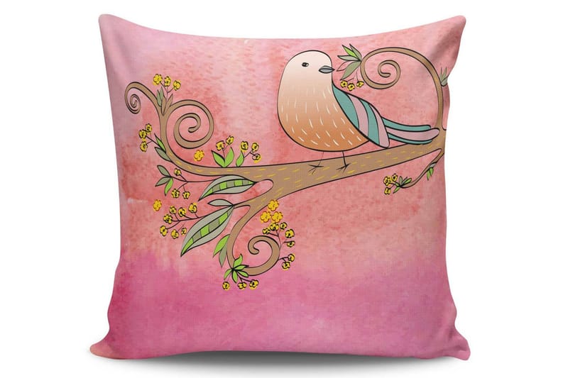 Kudde Kissy 45x45 cm - Flerfärgad - Textil & mattor - Kudde & kuddfodral - Prydnadskudde & soffkudde