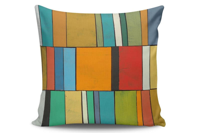 Kudde Kissy 45x45 cm - Flerfärgad - Textil & mattor - Kudde & kuddfodral - Prydnadskudde & soffkudde