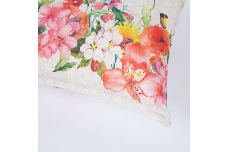 Loneta Prydnadskudde 32x50 cm Trädgårdsblommor - Textil & mattor - Kudde & kuddfodral - Prydnadskudde & soffkudde