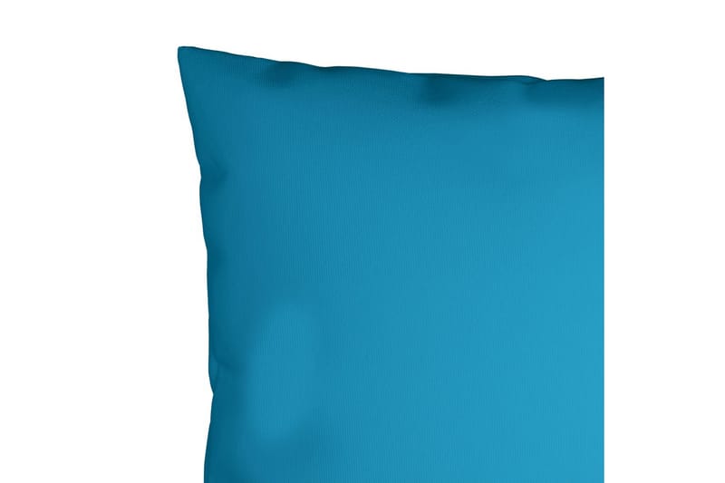 Prydnadskuddar 4 st kungsblå 50x50 cm tyg - Blå - Prydnadskudde & soffkudde