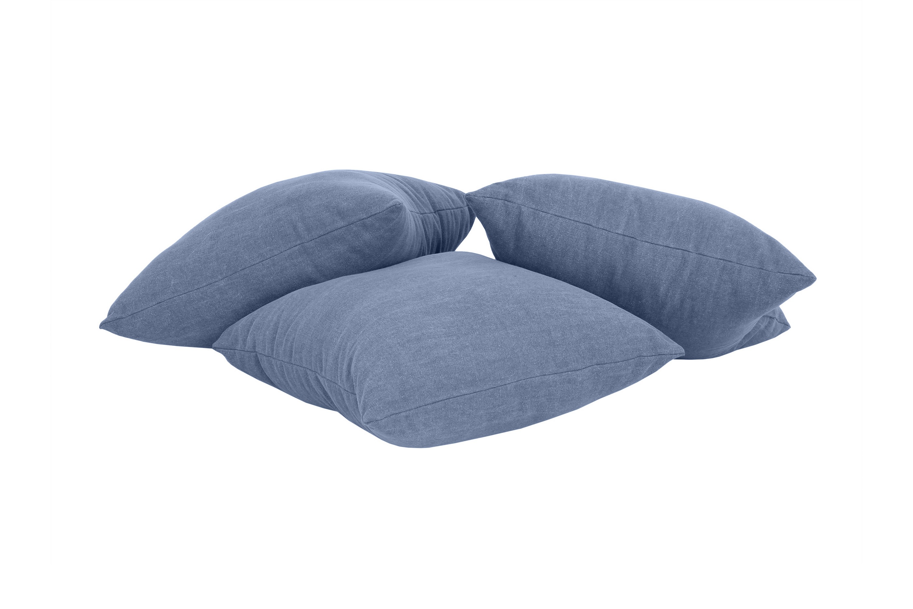 Prydnadskudde Louros 3-Pack Flash BlåBlå