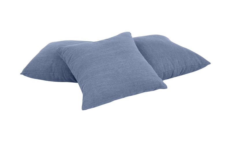 Prydnadskudde Louros 3-Pack Flash Blå - Blå - Textil & mattor - Kudde & kuddfodral - Prydnadskudde & soffkudde