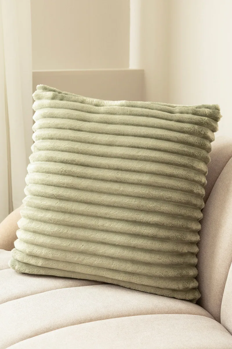 Prydnadskudde Stripe 50x50 cm - Green - Textil & mattor - Kudde & kuddfodral - Prydnadskudde & soffkudde