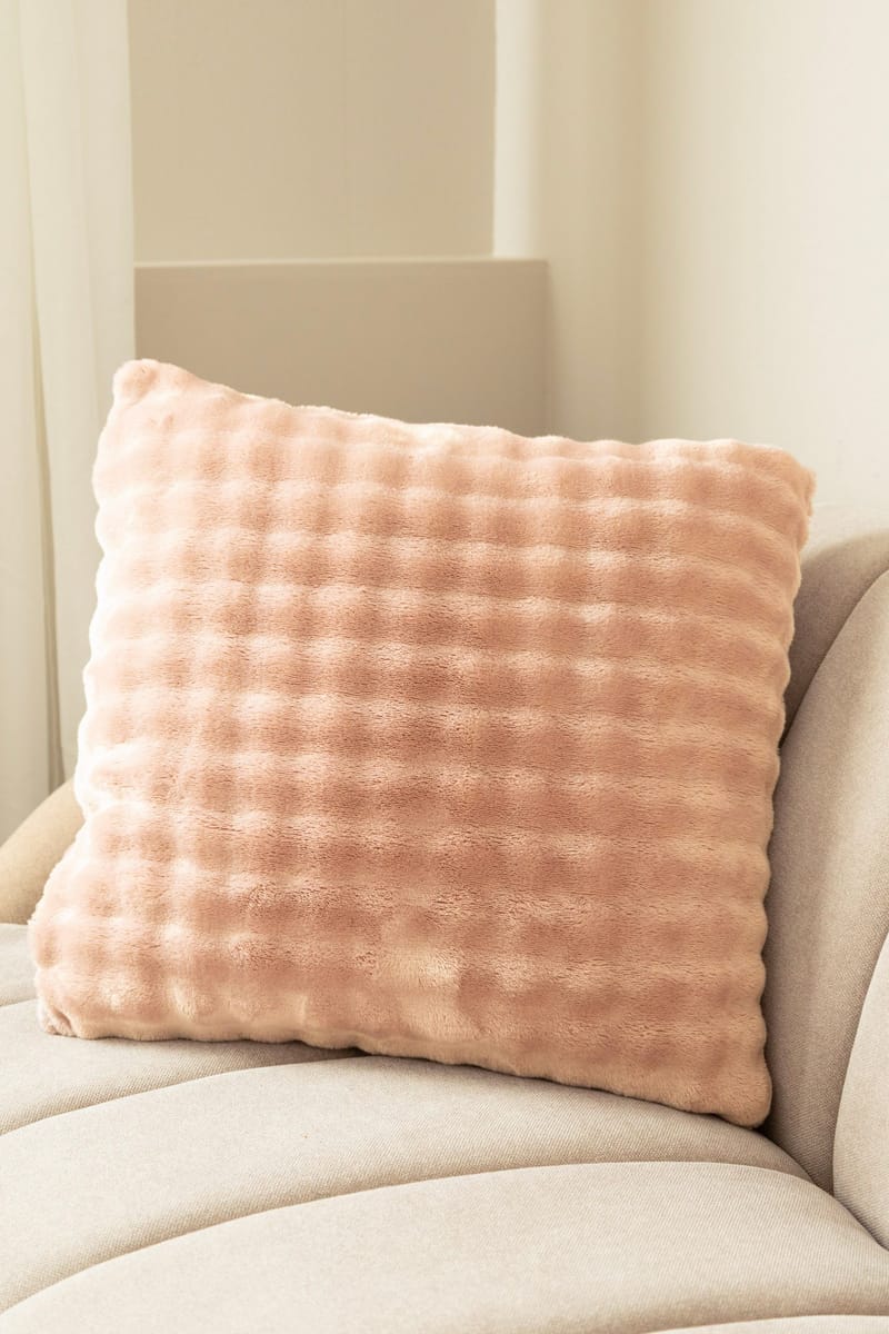 Prydnadskudde Pom Pom 50x50 cm - Dammrosa - Textil & mattor - Kudde & kuddfodral - Prydnadskudde & soffkudde