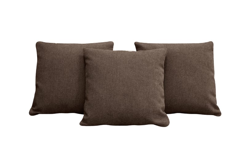 Scandi Dekorationskudde 3-pack - Mörkbrun - Textil & mattor - Kudde & kuddfodral - Prydnadskudde & soffkudde