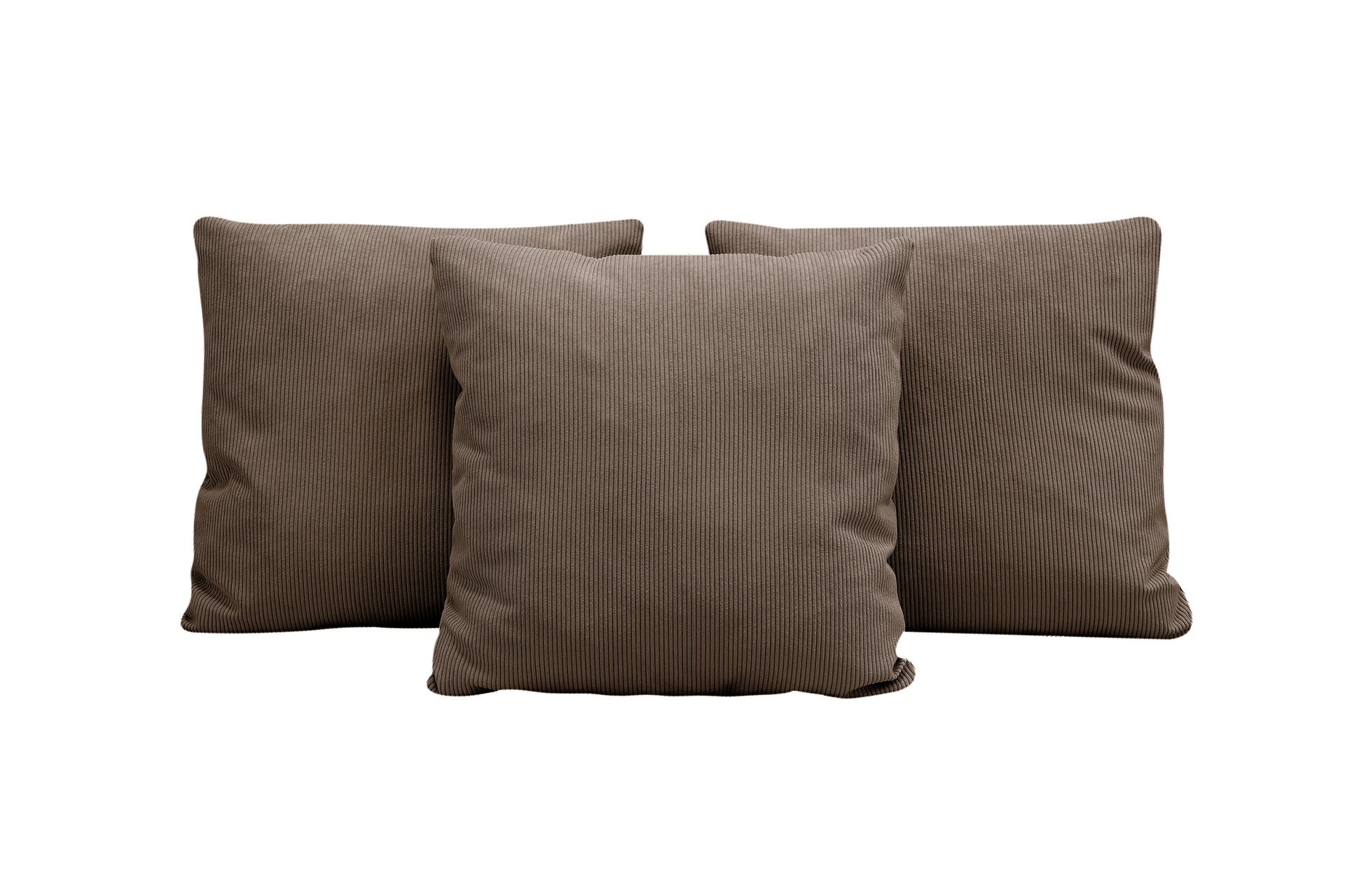 Scandi Dekorationskudde 3-pack - Mörkbrun