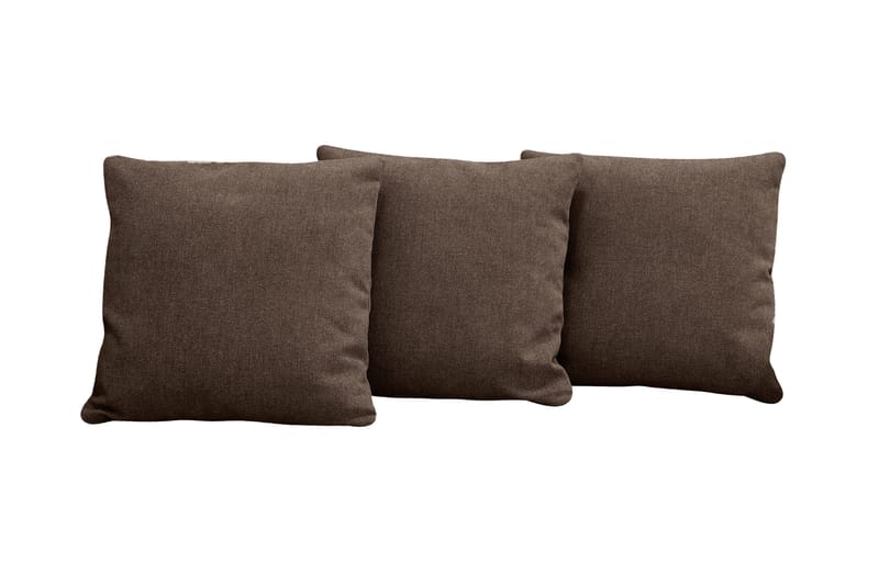 Scandi Dekorationskudde 3-pack - Mörkbrun - Textil & mattor - Kudde & kuddfodral - Prydnadskudde & soffkudde