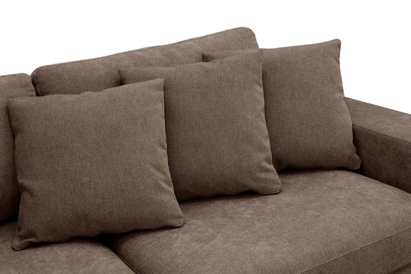 Scandi Dekorationskudde 3-pack - Mörkbrun - Textil & mattor - Kudde & kuddfodral - Prydnadskudde & soffkudde