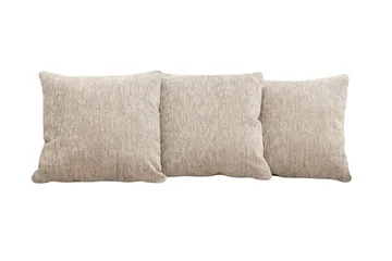 Scandi Dekorationskudde 3-pack - Mörkbrun - Textil & mattor - Kudde & kuddfodral - Prydnadskudde & soffkudde