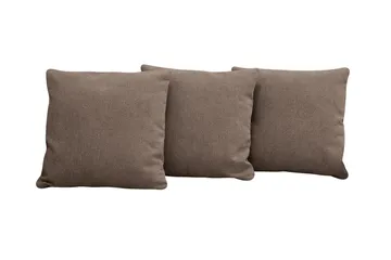 Scandi Dekorationskudde 3-pack - Mörkbrun - Textil & mattor - Kudde & kuddfodral - Prydnadskudde & soffkudde
