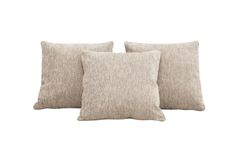 Scandi Dekorationskudde 3-pack - Mörkbrun - Textil & mattor - Kudde & kuddfodral - Prydnadskudde & soffkudde