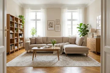 Scandi Dekorationskudde 3-pack - Ljusbrun - Textil & mattor - Kudde & kuddfodral - Prydnadskudde & soffkudde