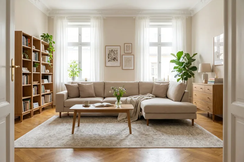 Scandi Dekorationskudde 3-pack - Ljusbrun - Textil & mattor - Kudde & kuddfodral - Prydnadskudde & soffkudde