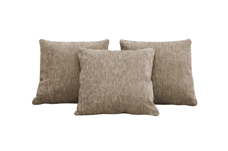 Scandi Dekorationskudde 3-pack - Brun - Textil & mattor - Kudde & kuddfodral - Prydnadskudde & soffkudde