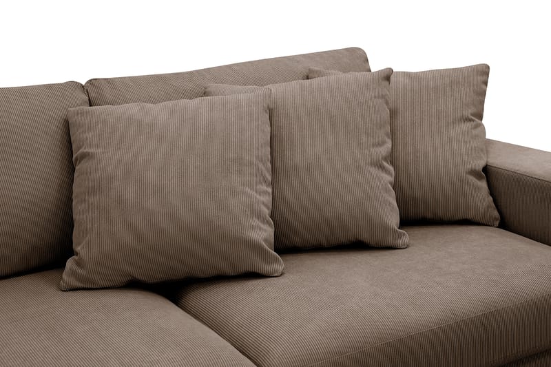 Scandi Dekorationskudde 3-pack - Mörkbrun - Textil & mattor - Kudde & kuddfodral - Prydnadskudde & soffkudde