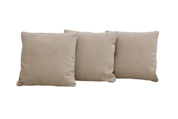 Scandi Dekorationskudde 3-pack - Ljusbrun - Textil & mattor - Kudde & kuddfodral - Prydnadskudde & soffkudde