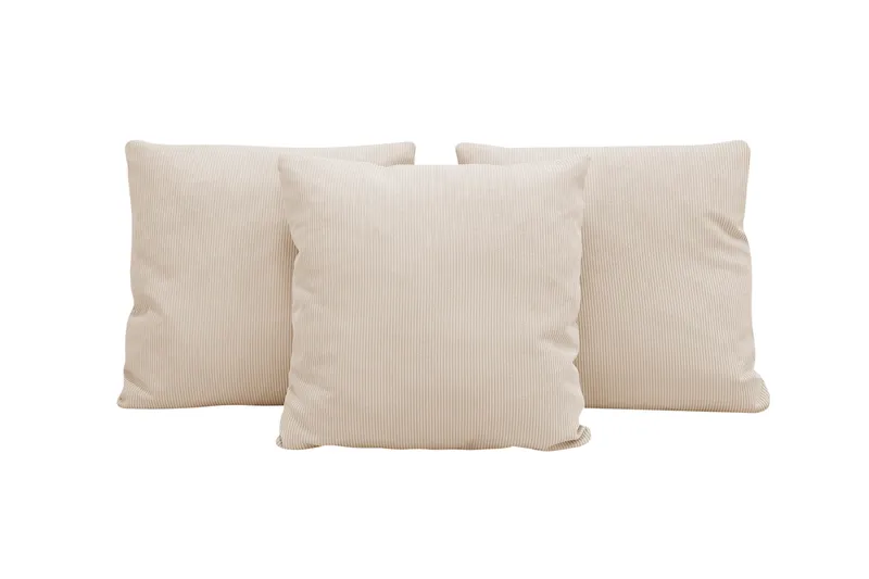 Scandi Dekorationskudde 3-pack - Beige - Textil & mattor - Kudde & kuddfodral - Prydnadskudde & soffkudde