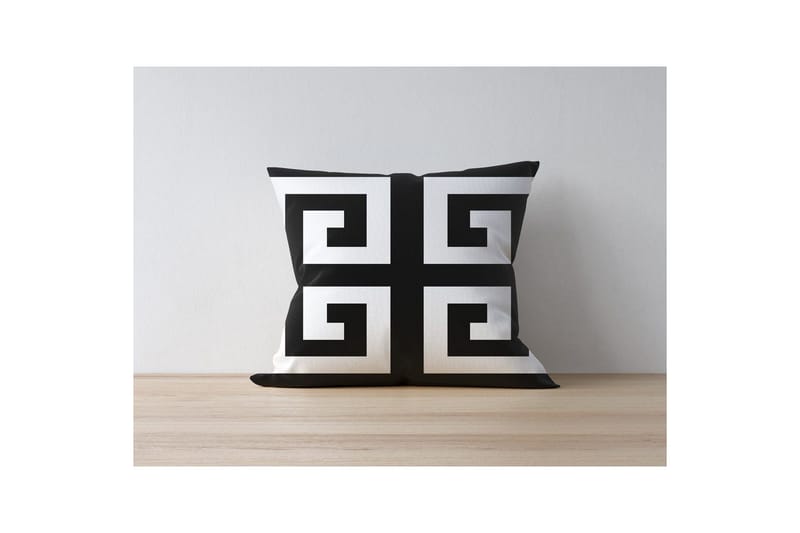 Tyrell Prydnadskudde 43x43 cm - Svart/Vit - Textil & mattor - Kudde & kuddfodral - Prydnadskudde & soffkudde